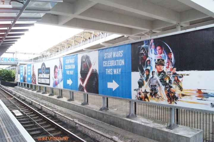 star wars celebration station train