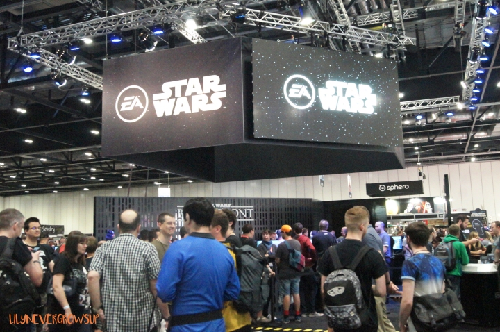star wars celebration stand EA games
